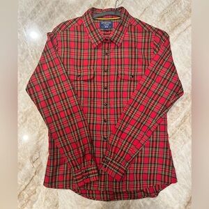 Sporting Life 1979 Flannel Shirt Womens XS | Black Snap Closure | 100% Cotton